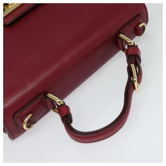 Dolce & Gabbana Hand Bag Leather  - OS Red Gold - Picture 6 of 8